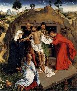 Roger Van Der Weyden The Beweinung USA oil painting artist